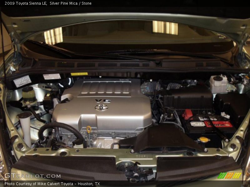 Silver Pine Mica / Stone 2009 Toyota Sienna LE