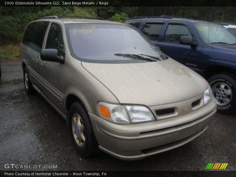 Sand Beige Metallic / Beige 2000 Oldsmobile Silhouette GLS