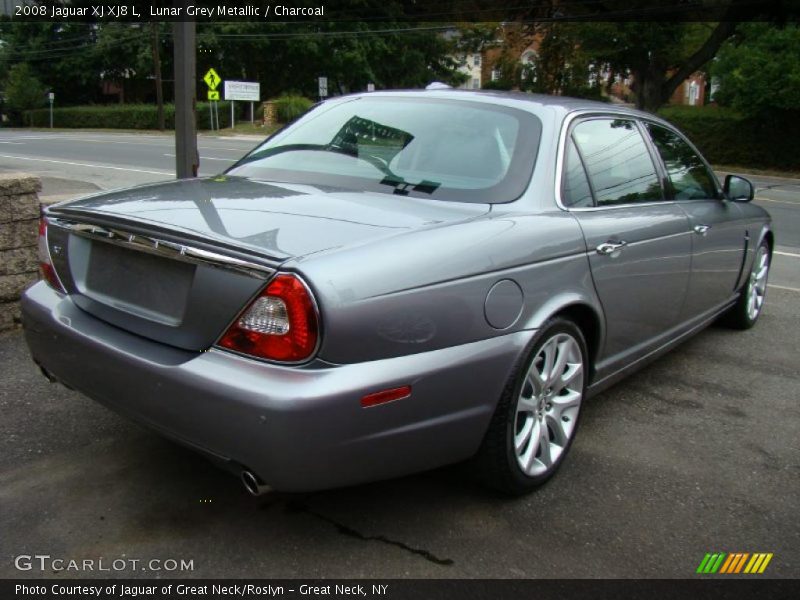 Lunar Grey Metallic / Charcoal 2008 Jaguar XJ XJ8 L