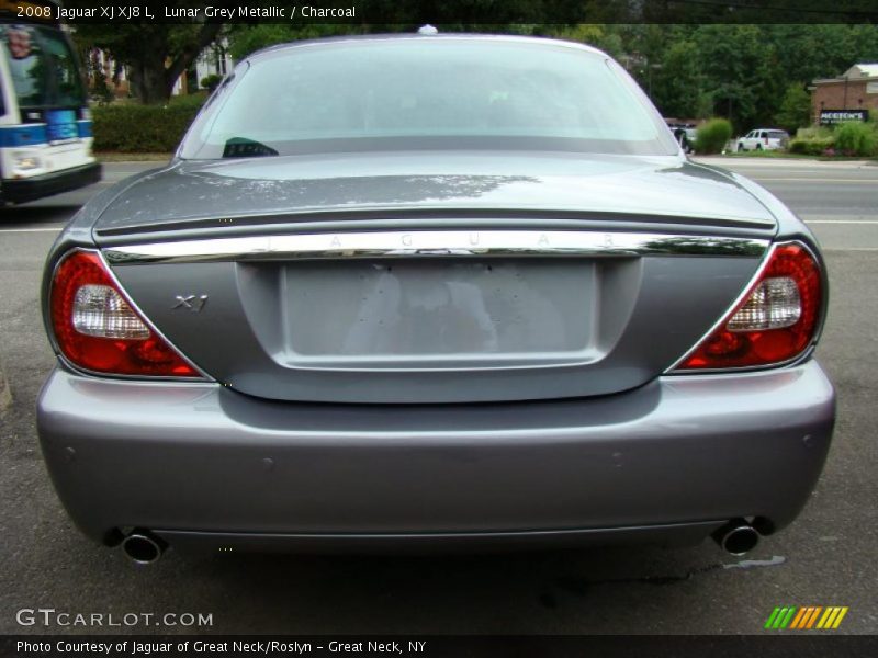Lunar Grey Metallic / Charcoal 2008 Jaguar XJ XJ8 L
