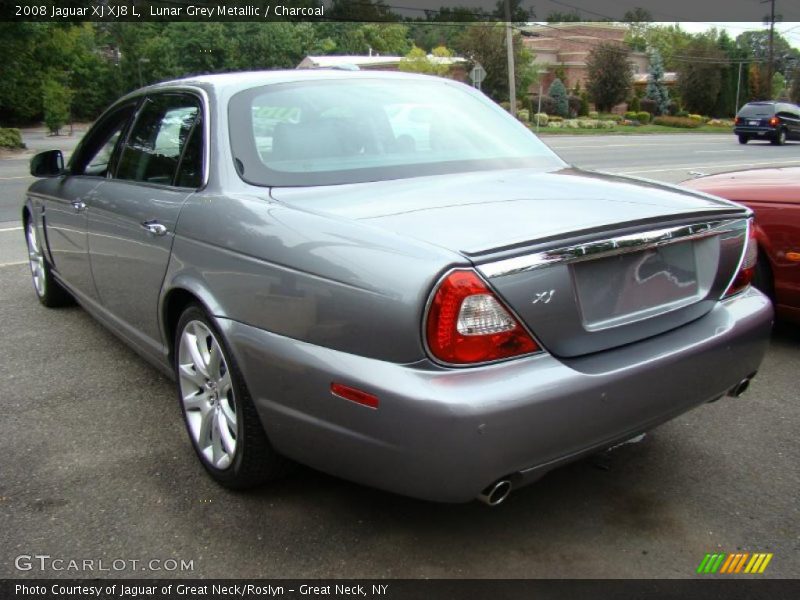 Lunar Grey Metallic / Charcoal 2008 Jaguar XJ XJ8 L