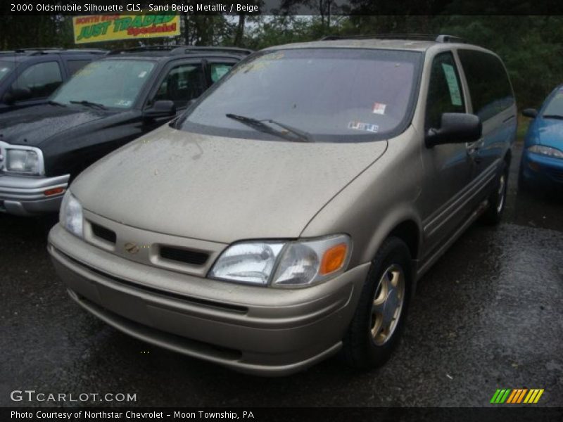 Sand Beige Metallic / Beige 2000 Oldsmobile Silhouette GLS