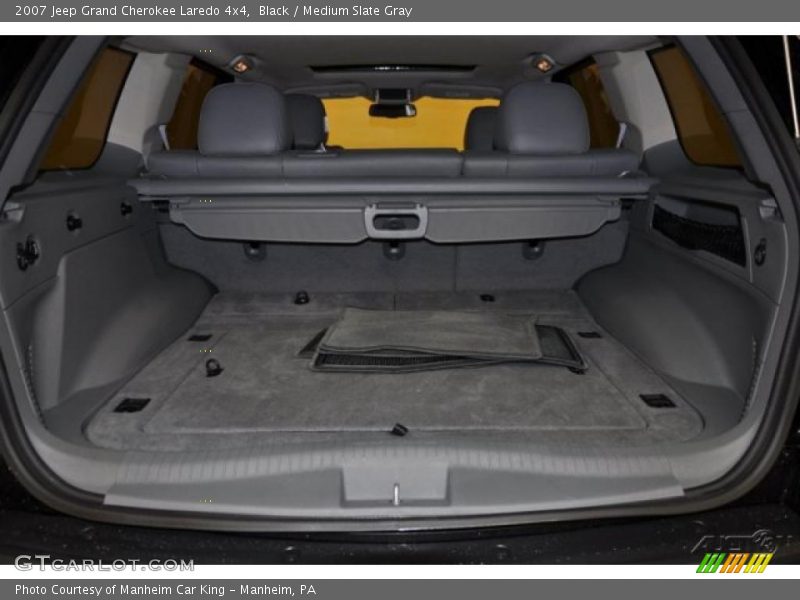 Black / Medium Slate Gray 2007 Jeep Grand Cherokee Laredo 4x4