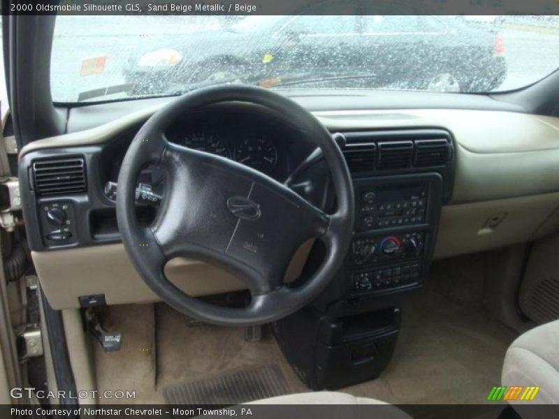 Sand Beige Metallic / Beige 2000 Oldsmobile Silhouette GLS
