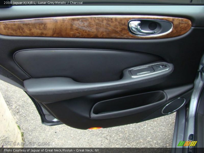 Lunar Grey Metallic / Charcoal 2008 Jaguar XJ XJ8 L