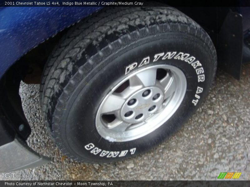 Indigo Blue Metallic / Graphite/Medium Gray 2001 Chevrolet Tahoe LS 4x4