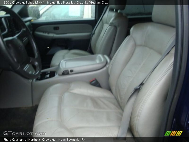 Indigo Blue Metallic / Graphite/Medium Gray 2001 Chevrolet Tahoe LS 4x4