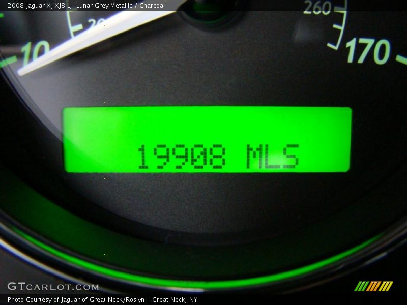 Lunar Grey Metallic / Charcoal 2008 Jaguar XJ XJ8 L