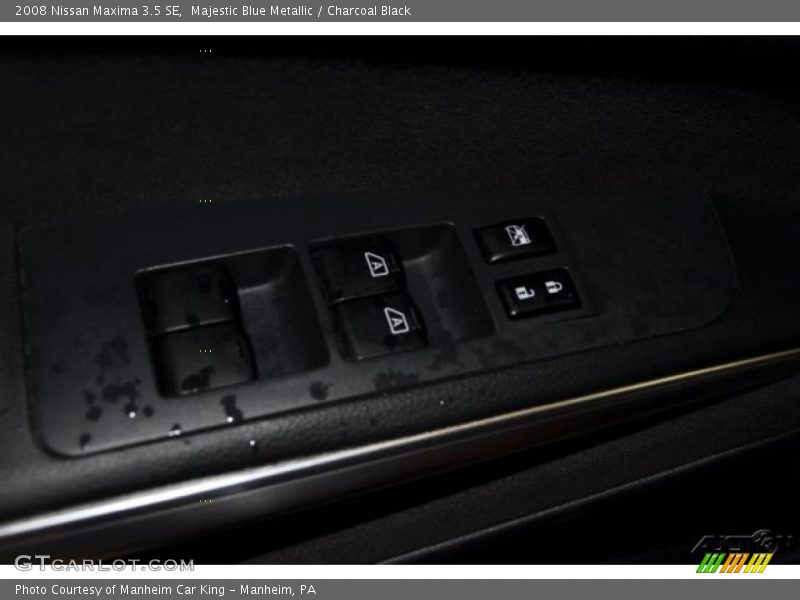 Majestic Blue Metallic / Charcoal Black 2008 Nissan Maxima 3.5 SE