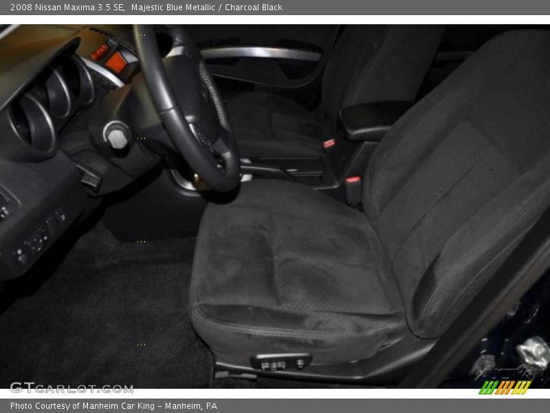 Majestic Blue Metallic / Charcoal Black 2008 Nissan Maxima 3.5 SE