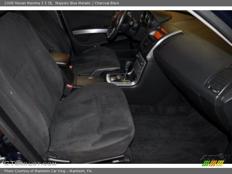Majestic Blue Metallic / Charcoal Black 2008 Nissan Maxima 3.5 SE