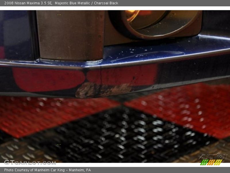 Majestic Blue Metallic / Charcoal Black 2008 Nissan Maxima 3.5 SE