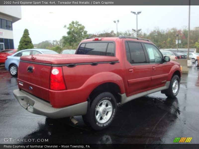 Toreador Red Metallic / Dark Graphite 2002 Ford Explorer Sport Trac 4x4