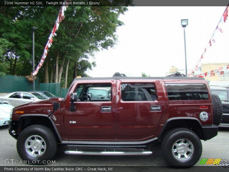 Twilight Maroon Metallic / Ebony 2006 Hummer H2 SUV