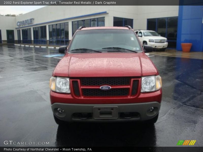 Toreador Red Metallic / Dark Graphite 2002 Ford Explorer Sport Trac 4x4