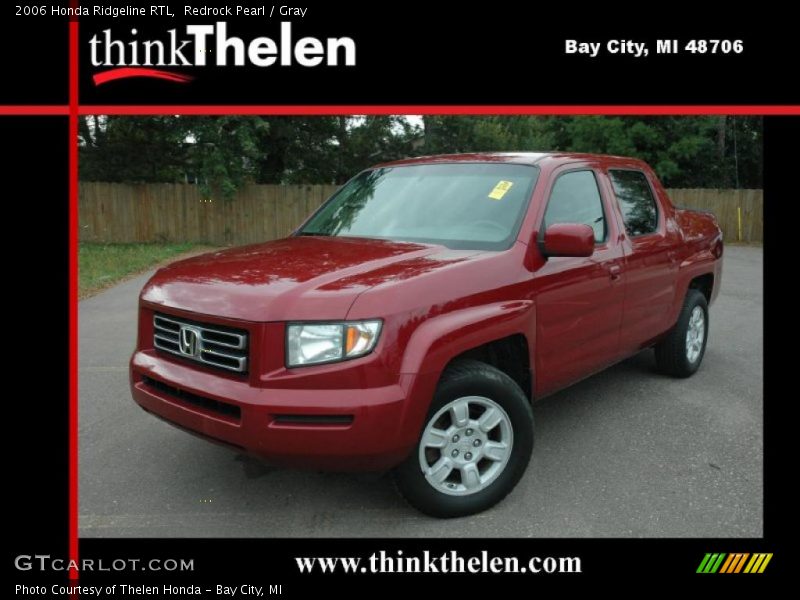 Redrock Pearl / Gray 2006 Honda Ridgeline RTL
