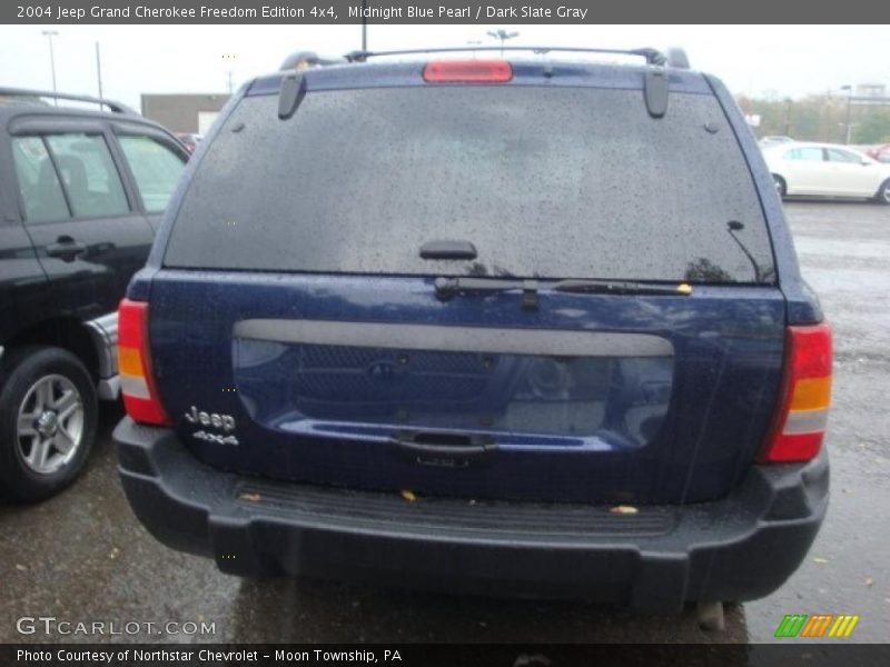 Midnight Blue Pearl / Dark Slate Gray 2004 Jeep Grand Cherokee Freedom Edition 4x4