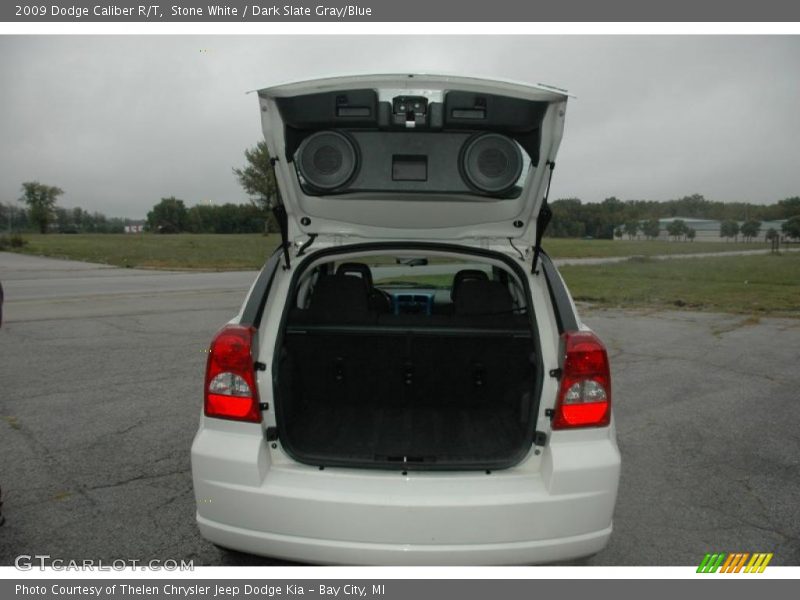 Stone White / Dark Slate Gray/Blue 2009 Dodge Caliber R/T
