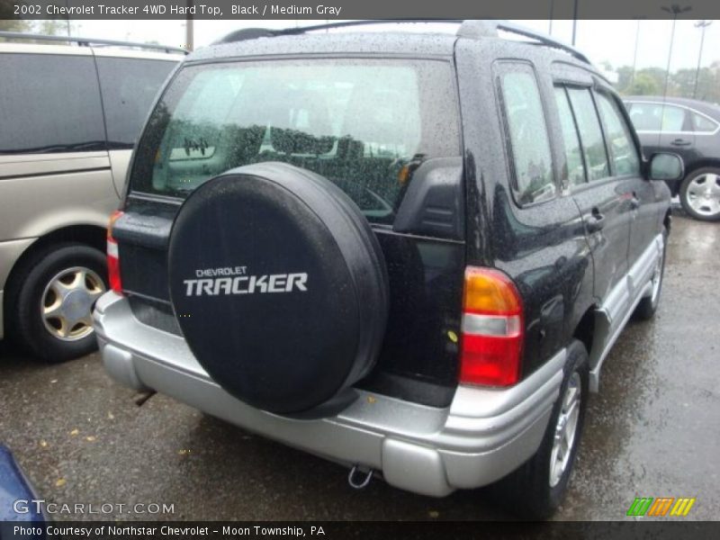 Black / Medium Gray 2002 Chevrolet Tracker 4WD Hard Top