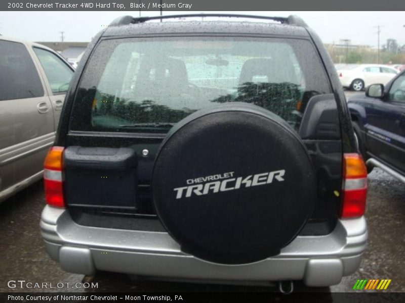 Black / Medium Gray 2002 Chevrolet Tracker 4WD Hard Top
