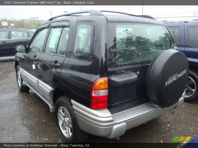 Black / Medium Gray 2002 Chevrolet Tracker 4WD Hard Top