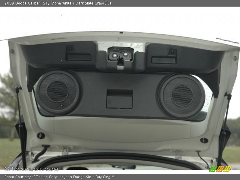 Stone White / Dark Slate Gray/Blue 2009 Dodge Caliber R/T