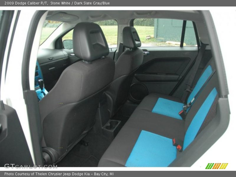 Stone White / Dark Slate Gray/Blue 2009 Dodge Caliber R/T