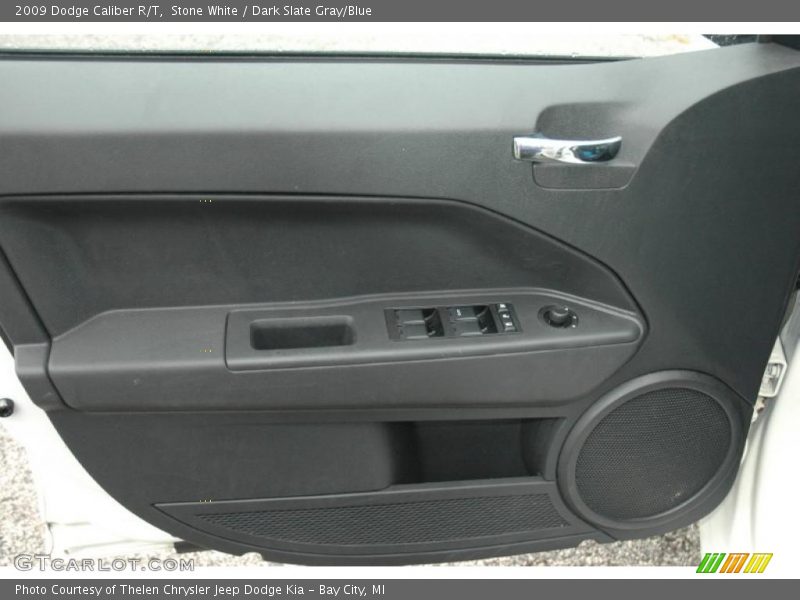 Stone White / Dark Slate Gray/Blue 2009 Dodge Caliber R/T