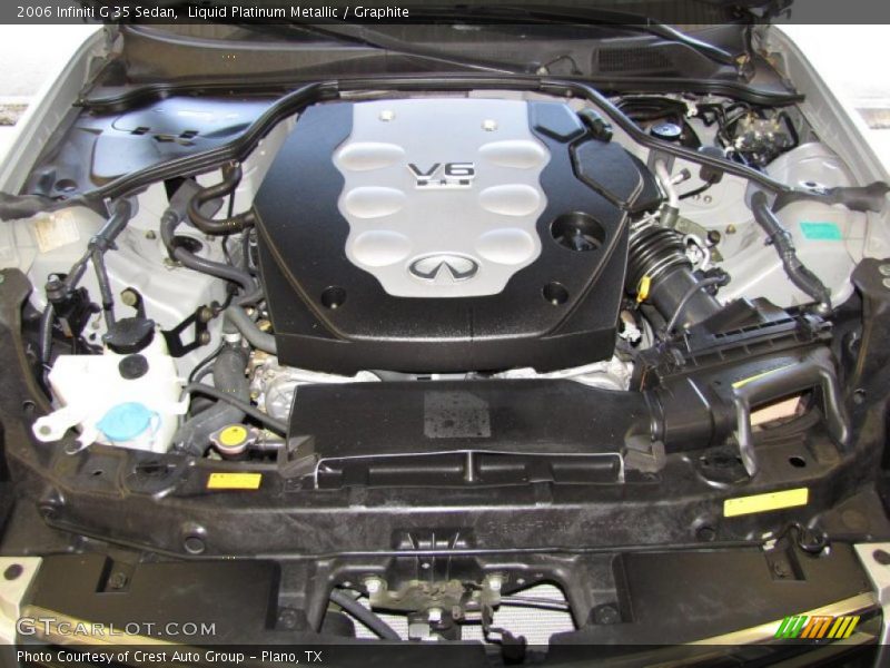 Liquid Platinum Metallic / Graphite 2006 Infiniti G 35 Sedan