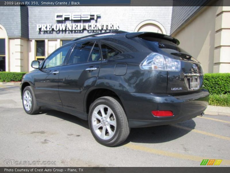 Smokey Granite / Black 2009 Lexus RX 350