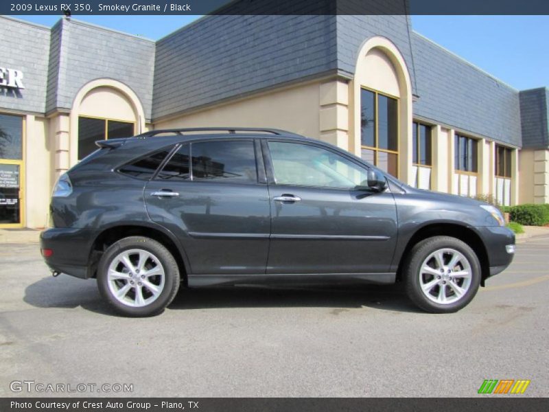 Smokey Granite / Black 2009 Lexus RX 350