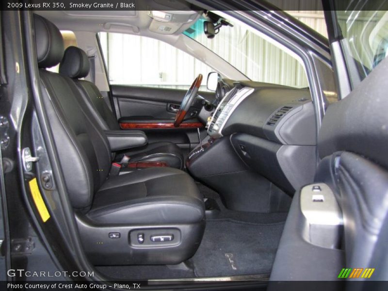 Smokey Granite / Black 2009 Lexus RX 350