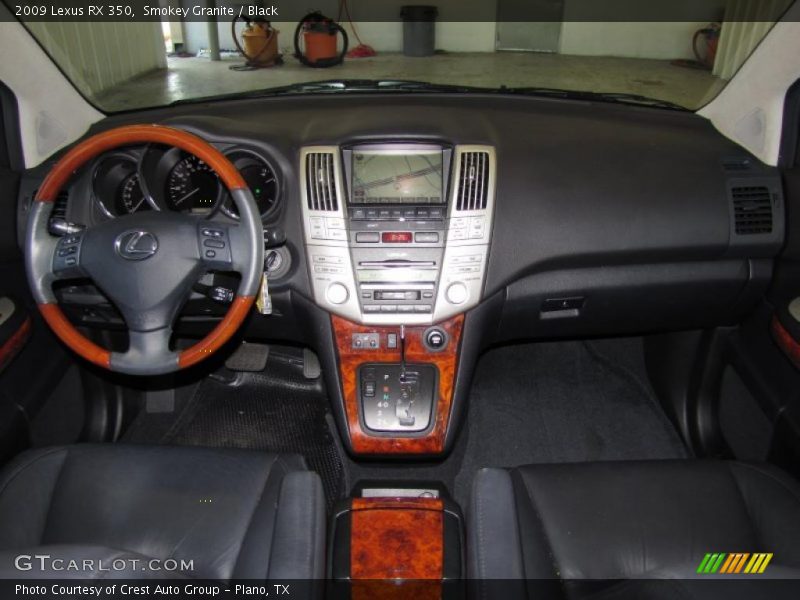 Smokey Granite / Black 2009 Lexus RX 350