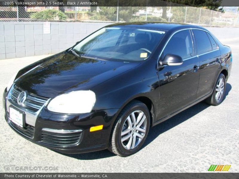 Black / Anthracite 2005 Volkswagen Jetta 2.5 Sedan