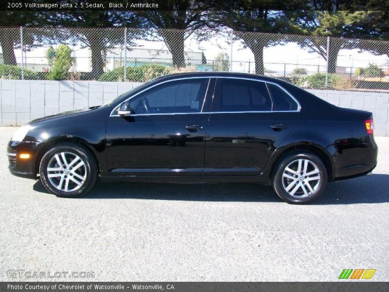 Black / Anthracite 2005 Volkswagen Jetta 2.5 Sedan