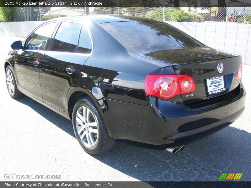 Black / Anthracite 2005 Volkswagen Jetta 2.5 Sedan
