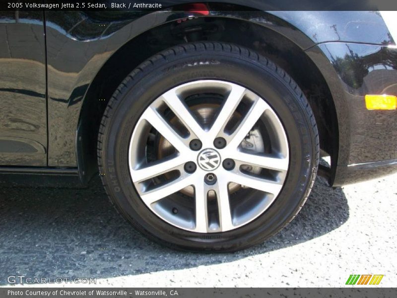 Black / Anthracite 2005 Volkswagen Jetta 2.5 Sedan