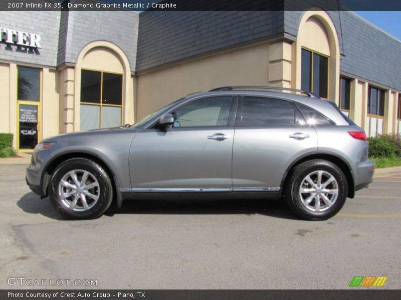 Diamond Graphite Metallic / Graphite 2007 Infiniti FX 35