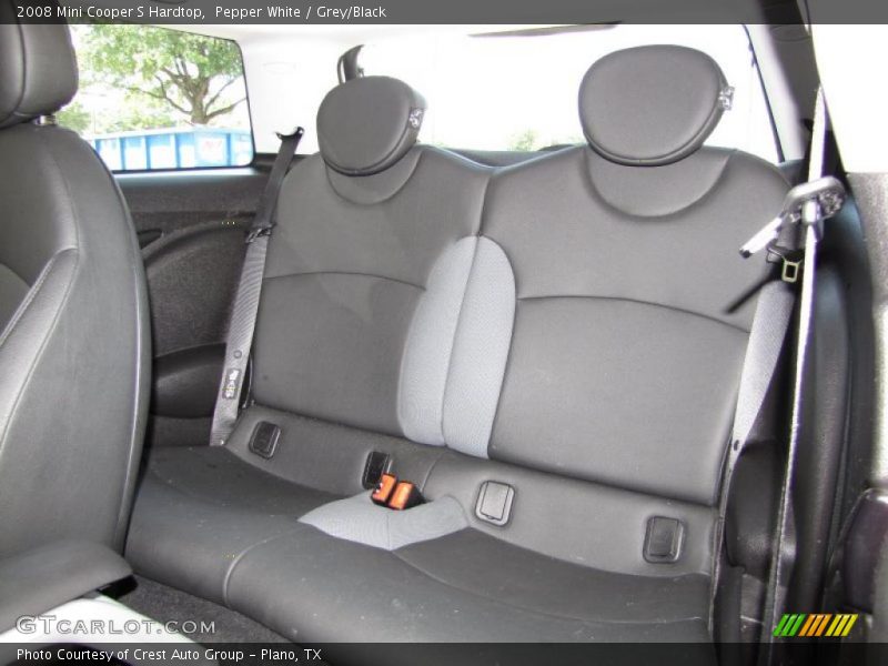 Pepper White / Grey/Black 2008 Mini Cooper S Hardtop