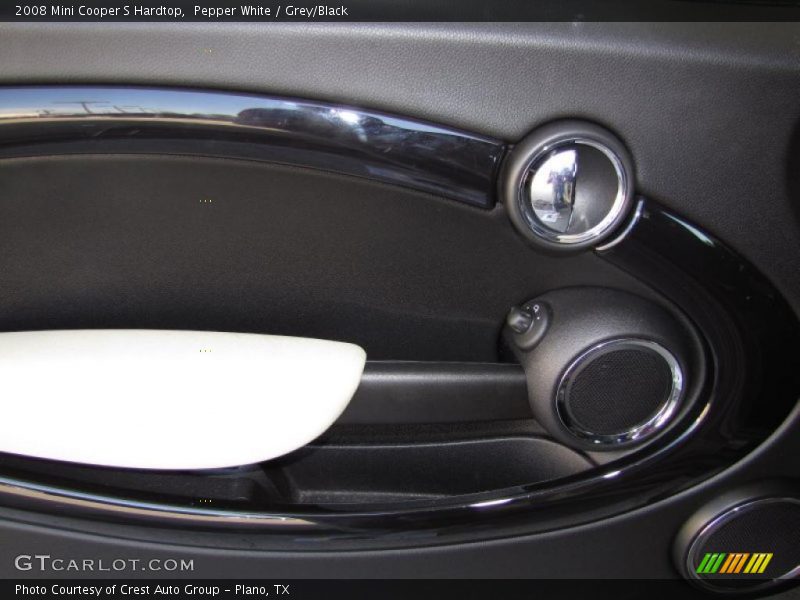 Pepper White / Grey/Black 2008 Mini Cooper S Hardtop