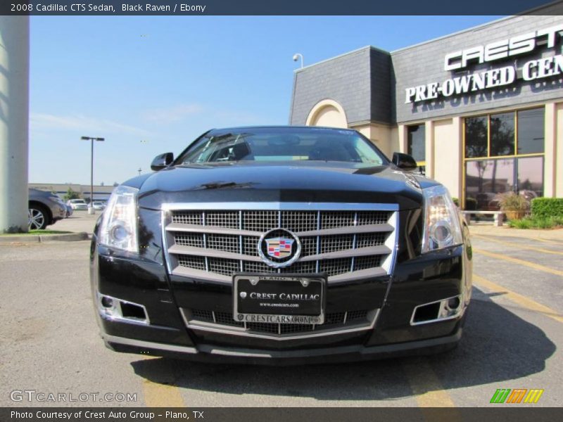 Black Raven / Ebony 2008 Cadillac CTS Sedan