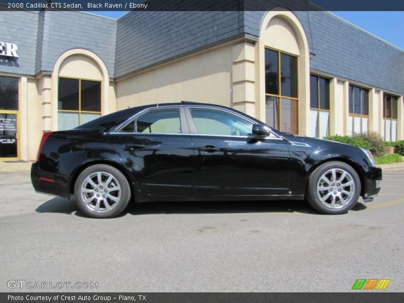 Black Raven / Ebony 2008 Cadillac CTS Sedan