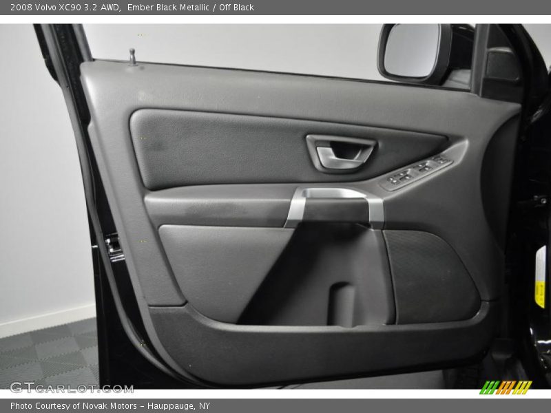Ember Black Metallic / Off Black 2008 Volvo XC90 3.2 AWD