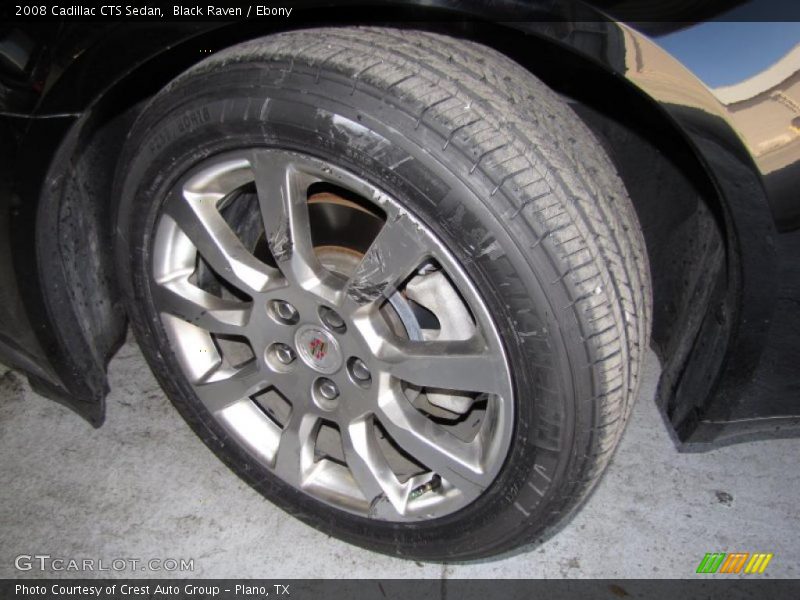 Black Raven / Ebony 2008 Cadillac CTS Sedan