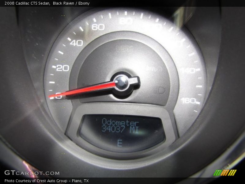 Black Raven / Ebony 2008 Cadillac CTS Sedan