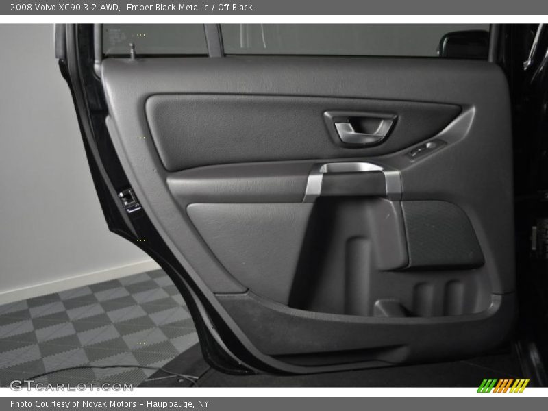 Ember Black Metallic / Off Black 2008 Volvo XC90 3.2 AWD