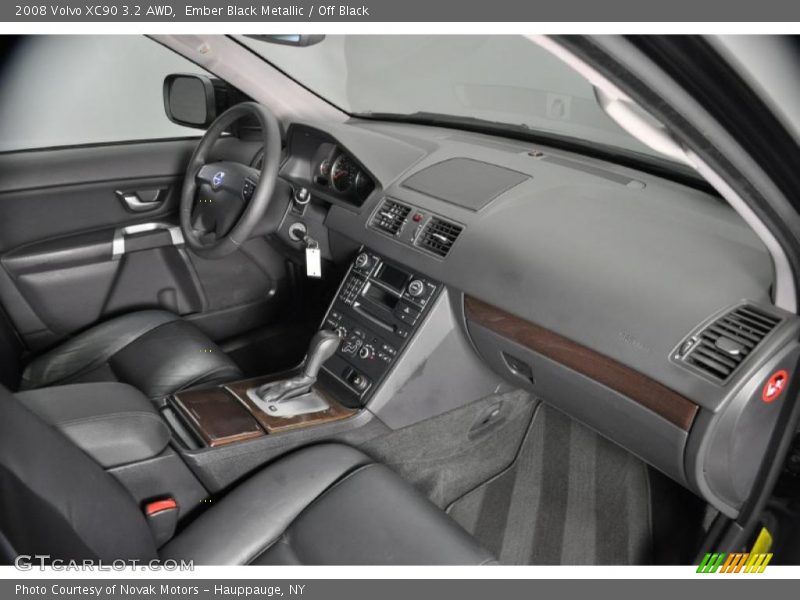 Ember Black Metallic / Off Black 2008 Volvo XC90 3.2 AWD