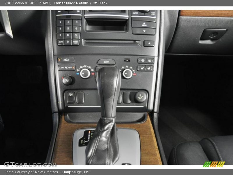 Ember Black Metallic / Off Black 2008 Volvo XC90 3.2 AWD