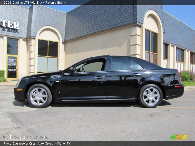 Black Raven / Ebony 2008 Cadillac STS V6