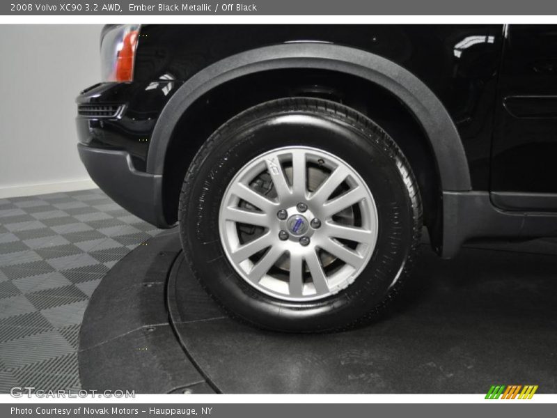 Ember Black Metallic / Off Black 2008 Volvo XC90 3.2 AWD